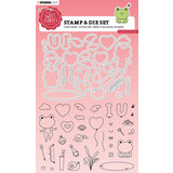 Studio Light Sweet Stories Stamp & Die Toadally in Love (SL-SS-SCD52)