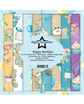 Paper Favourites Happy Birthday 6x6 Inch Paper Pack (PF226)