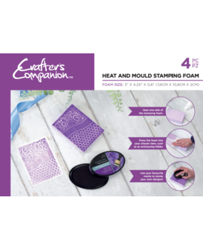 Crafter's Companion Heat and Mould Stamping Foam (4pcs) (CC-HAMSF-4) Crafter's Companion Heat and Mould Stamping Foam (4pcs) (CC-HAMSF-4)