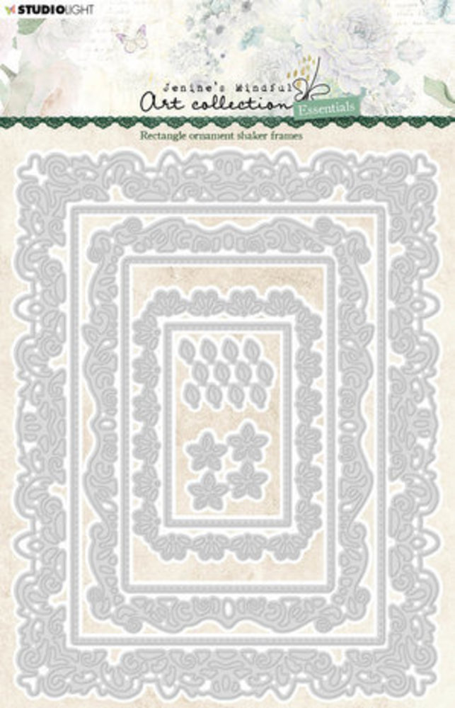 Studio Light Jenine's Mindful Art Collection Snijmal Rectangle Ornament Frames (JMA-ES-CD471) Studio Light Jenine's Mindful Art Collection Snijmal Rectangle Ornament Frames (JMA-ES-CD471)