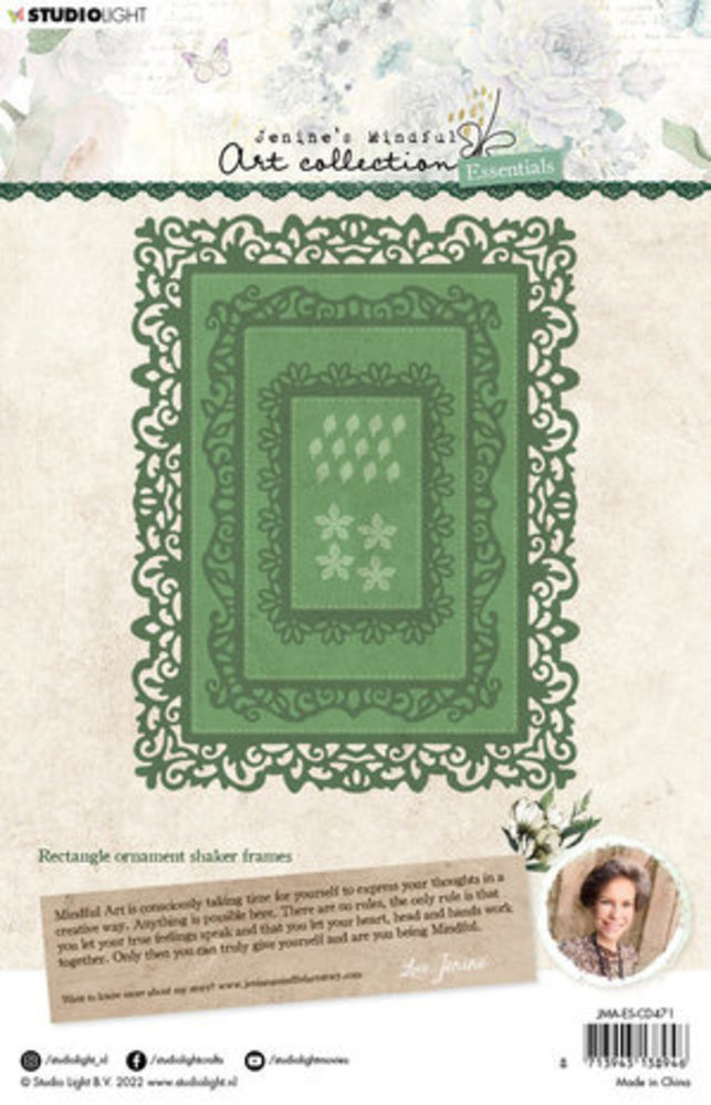 Studio Light Jenine's Mindful Art Collection Snijmal Rectangle Ornament Frames (JMA-ES-CD471) Studio Light Jenine's Mindful Art Collection Snijmal Rectangle Ornament Frames (JMA-ES-CD471)