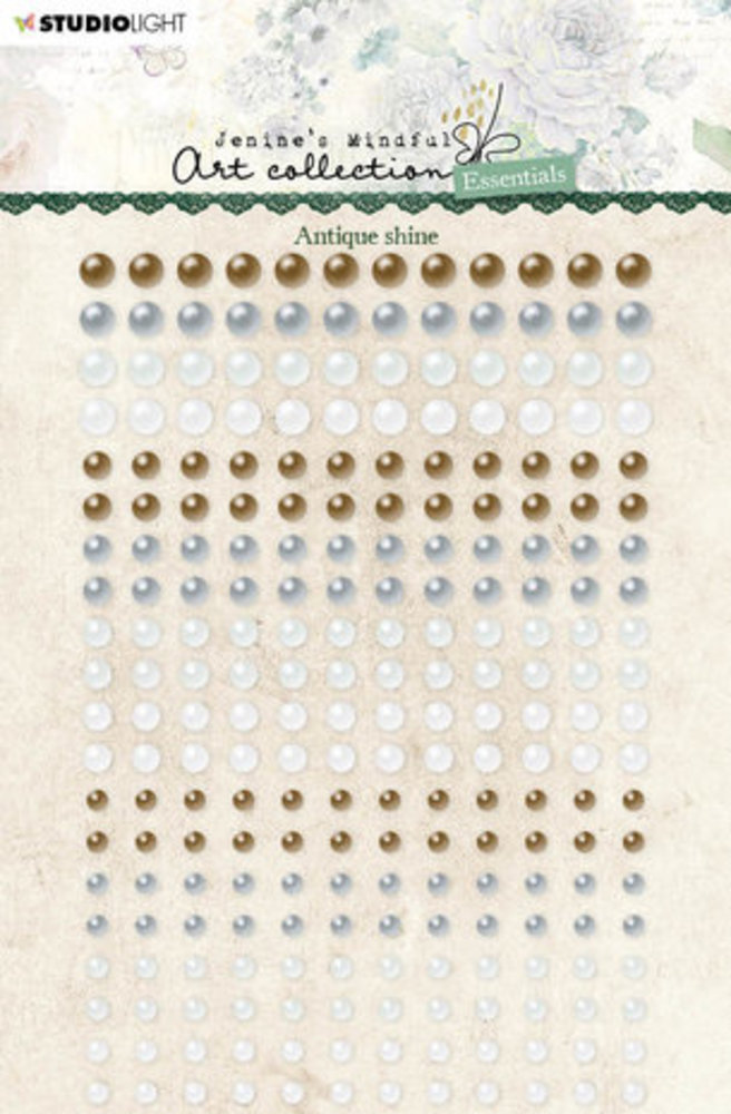 Studio Light Jenine's Mindful Art Collection Self-Adhesive Pearls Antique Shine (JMA-ES-PEARL22) Studio Light Jenine's Mindful Art Collection Self-Adhesive Pearls Antique Shine (JMA-ES-PEARL22)