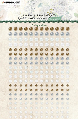 Studio Light Jenine's Mindful Art Collection Self-Adhesive Pearls Antique Shine (JMA-ES-PEARL22) Studio Light Jenine's Mindful Art Collection Self-Adhesive Pearls Antique Shine (JMA-ES-PEARL22)