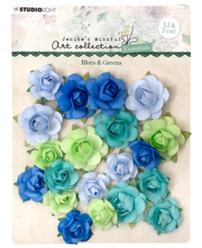 Studio Light Jenine's Mindful Art Collection Paper Flowers Blues & Greens (JMA-ES-FLOW08) Studio Light Jenine's Mindful Art Collection Paper Flowers Blues & Greens (JMA-ES-FLOW08)