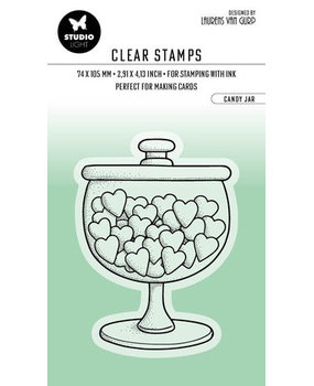 Studio Light Essentials Clear Stamp Candy Jar (BL-ES-STAMP351) Studio Light Essentials Clear Stamp Candy Jar (BL-ES-STAMP351)