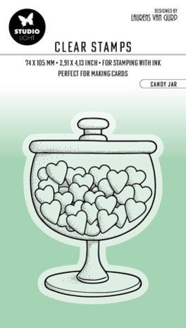 Studio Light Essentials Clear Stamp Candy Jar (BL-ES-STAMP351) Studio Light Essentials Clear Stamp Candy Jar (BL-ES-STAMP351)