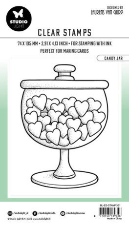 Studio Light Essentials Clear Stamp Candy Jar (BL-ES-STAMP351) Studio Light Essentials Clear Stamp Candy Jar (BL-ES-STAMP351)