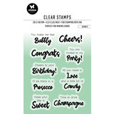 Studio Light Essentials Clear Stamp Bubbly (BL-ES-STAMP356)*
