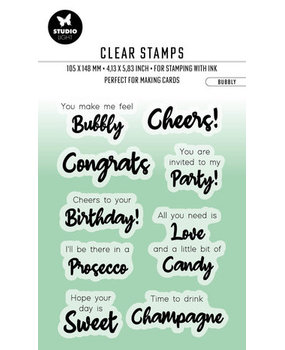 Studio Light Essentials Clear Stamp Bubbly (BL-ES-STAMP356)* Studio Light Essentials Clear Stamp Bubbly (BL-ES-STAMP356)*