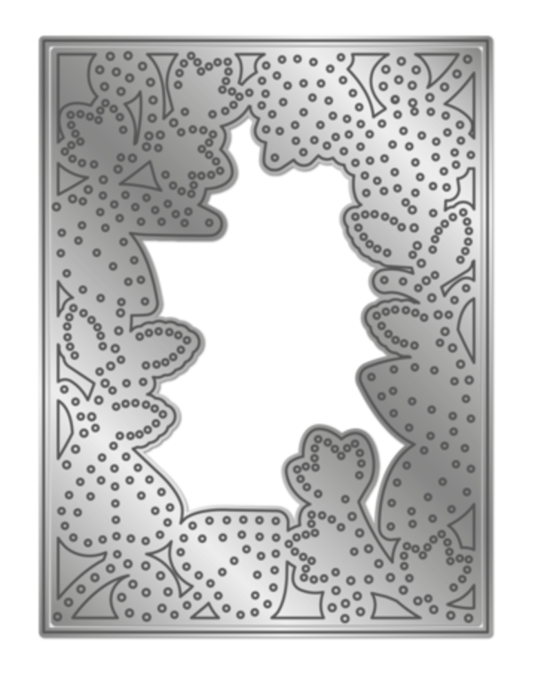 Gemini Embroidery Frame Swirly Leaves Create-a-Card Dies (GEM-MD-CAD-SWLE) Gemini Embroidery Frame Swirly Leaves Create-a-Card Dies (GEM-MD-CAD-SWLE)