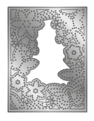 Gemini Embroidery Frame Beautiful Butterflies Create-a-Card Dies (GEM-MD-CAD-BEBU)