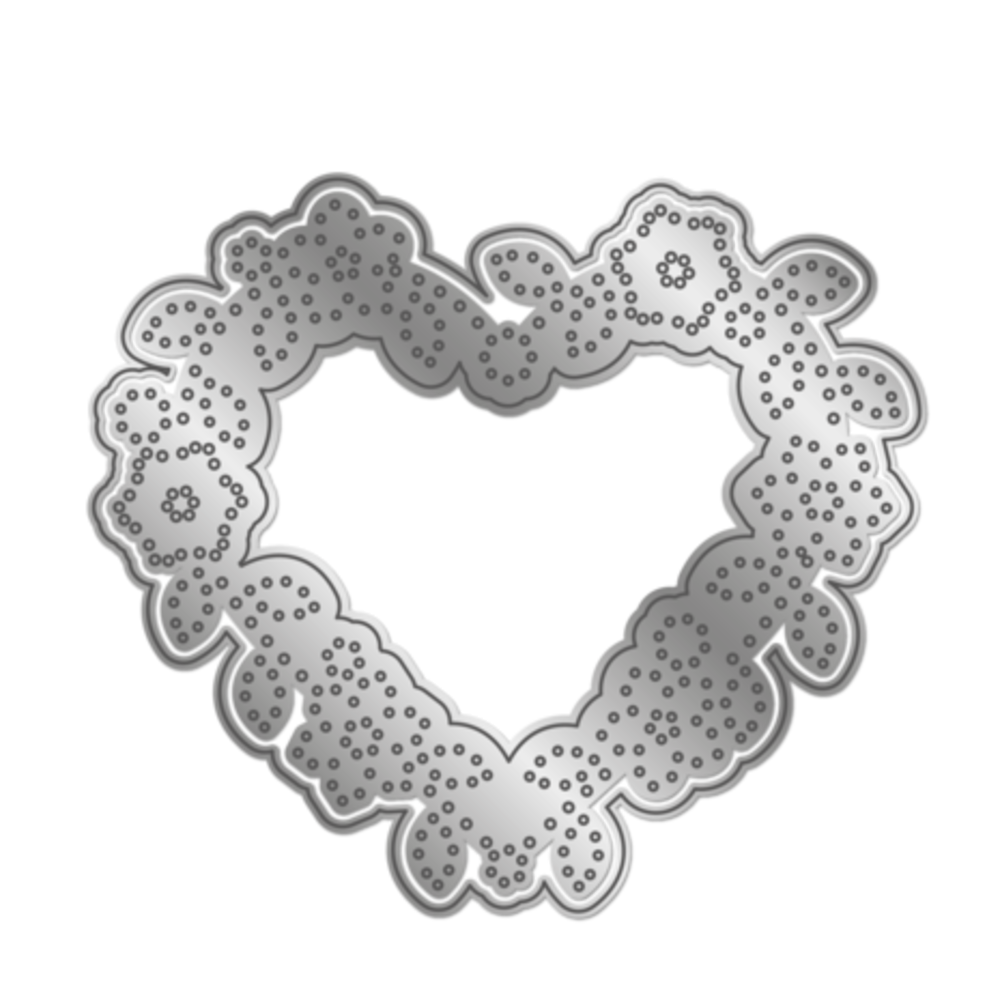 Gemini Embroidery Frame Floral Heart Create-a-Card Dies (GEM-MD-CAD-FLHE) Gemini Embroidery Frame Floral Heart Create-a-Card Dies (GEM-MD-CAD-FLHE)