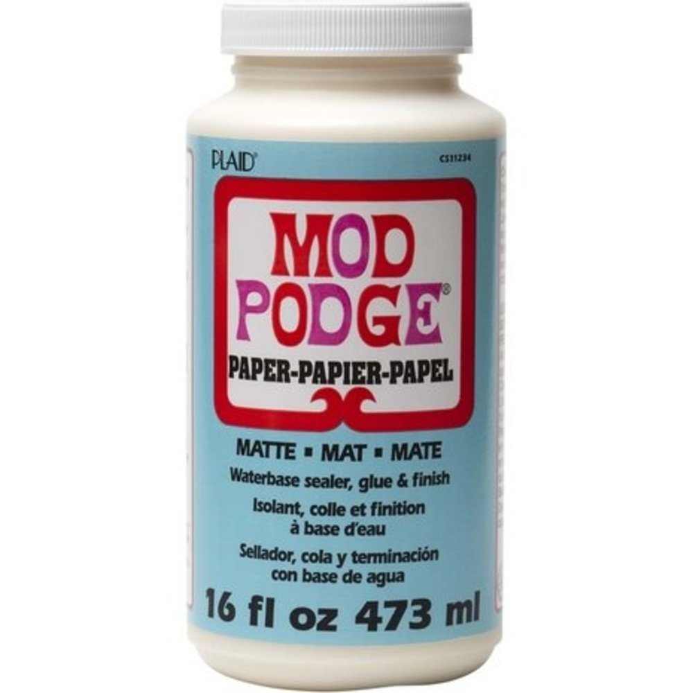 Mod Podge Matte Paper Glue Sealer & Finish 473 ml (CS11234)
