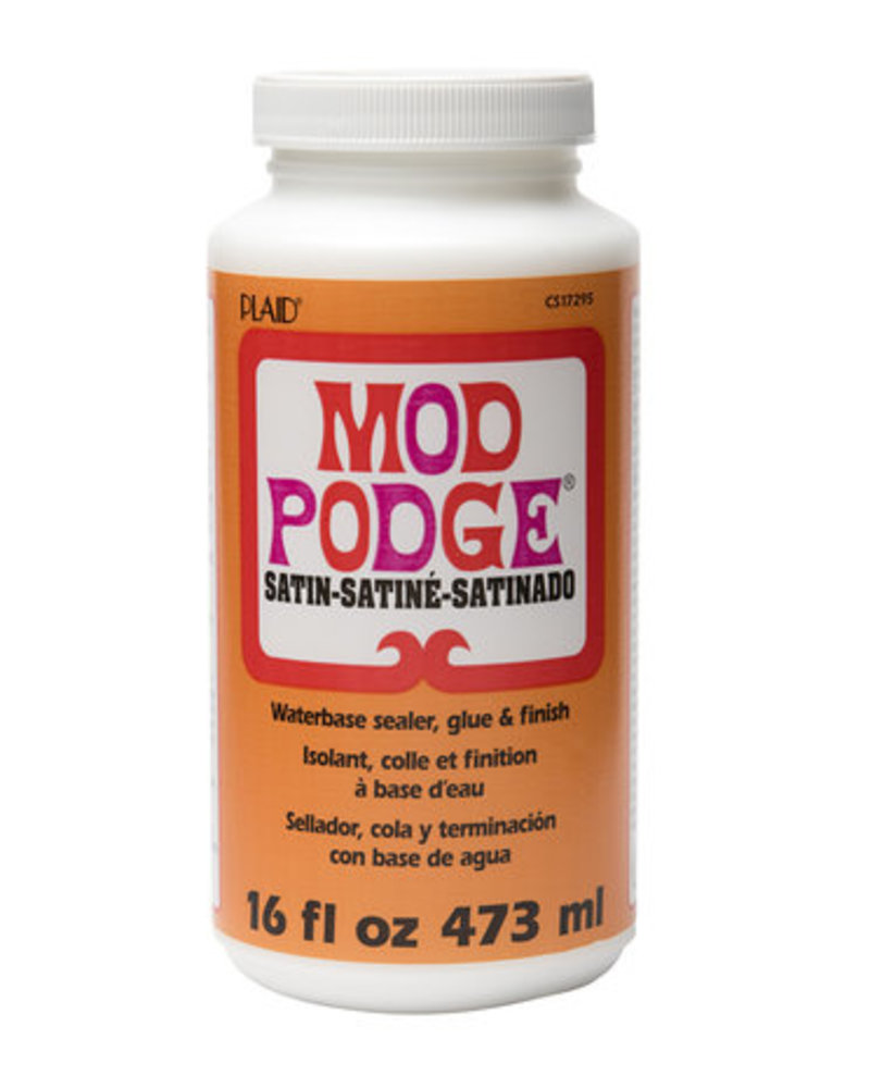 Mod Podge Satin Glue Sealer & Finish 473 ml (CS17295) Mod Podge Satin Glue Sealer & Finish 473 ml (CS17295)