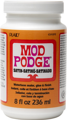 Mod Podge Satin Sealer Glue & Finish 236 ml (CS11272) Mod Podge Satin Sealer Glue & Finish 236 ml (CS11272)