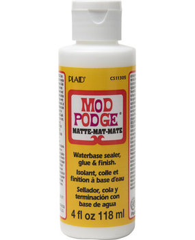 Mod Podge Matte Sealer Glue & Finish 118 ml (CS11305) Mod Podge Matte Sealer Glue & Finish 118 ml (CS11305)