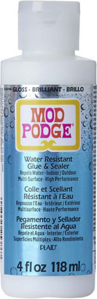Mod Podge Water Resistant Glue & Sealer 118 ml (CS25386) Mod Podge Water Resistant Glue & Sealer 118 ml (CS25386)