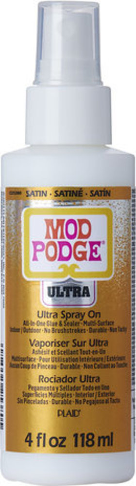 Mod Podge Satin Ultra Spray On 118 ml (CS25380) Mod Podge Satin Ultra Spray On 118 ml (CS25380)