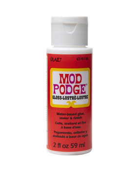 Mod Podge Gloss Sealer Glue & Finish 59 ml (CS15138) Mod Podge Gloss Sealer Glue & Finish 59 ml (CS15138)