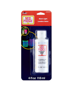 Mod Podge Black Light Glue Sealer & Finish 118 ml (CS44794) Mod Podge Black Light Glue Sealer & Finish 118 ml (CS44794)