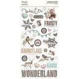 Simple Stories Simple Vintage Winter Woods Chipboard Stickers (19121)