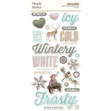 Simple Stories Simple Vintage Winter Woods Foam Stickers (19127)