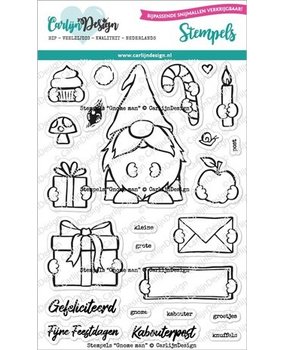 Carlijn Design Stempels Gnome Man (CDST-0092)