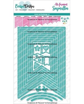 Carlijn Design Snijmallen A6 Banners (CDSN-0194)