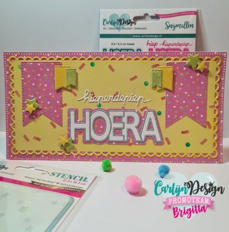 Carlijn Design Snijmallen A6 Banners (CDSN-0194)