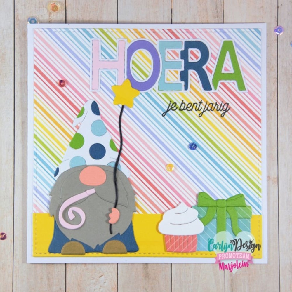 Carlijn Design Snijmallen Gnome Set 1 Basis (CDSN-0195)