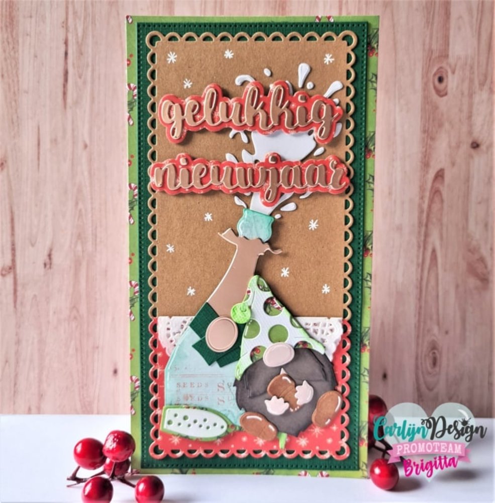 Carlijn Design Snijmallen Gnome Set 2 Feest (CDSN-0196) Carlijn Design Snijmallen Gnome Set 2 Feest (CDSN-0196)