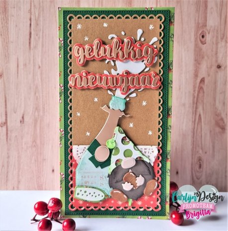 Carlijn Design Snijmallen Gnome Set 2 Feest (CDSN-0196) Carlijn Design Snijmallen Gnome Set 2 Feest (CDSN-0196)