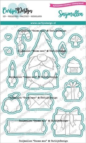 Carlijn Design Snijmallen Gnome Man (CDSN-0198)
