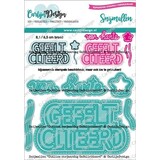 Carlijn Design Snijmallen Outline Verjaardag Gefeliciteerd (CDSN-0199)