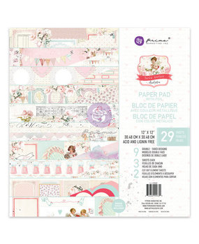 Prima Marketing Inc Love Notes 12x12 Inch Paper Pad (999339)* Prima Marketing Inc Love Notes 12x12 Inch Paper Pad (999339)*