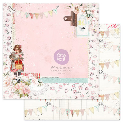 Prima Marketing Inc Love Notes 12x12 Inch Paper Pad (999339) Prima Marketing Inc Love Notes 12x12 Inch Paper Pad (999339)