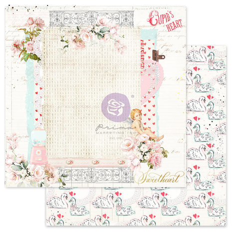 Prima Marketing Inc Love Notes 12x12 Inch Paper Pad (999339) Prima Marketing Inc Love Notes 12x12 Inch Paper Pad (999339)