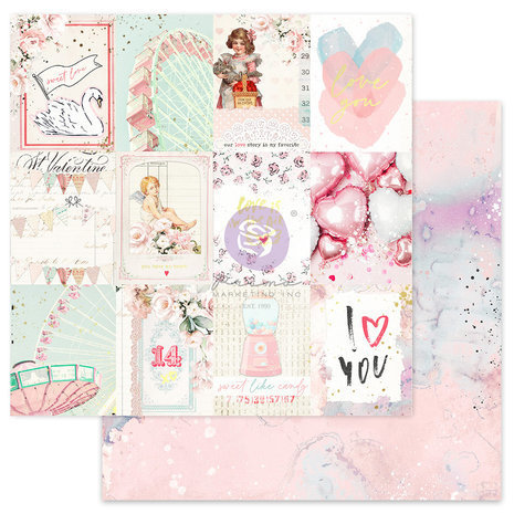 Prima Marketing Inc Love Notes 12x12 Inch Paper Pad (999339) Prima Marketing Inc Love Notes 12x12 Inch Paper Pad (999339)