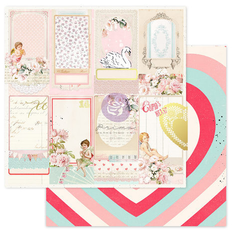Prima Marketing Inc Love Notes 12x12 Inch Paper Pad (999339) Prima Marketing Inc Love Notes 12x12 Inch Paper Pad (999339)