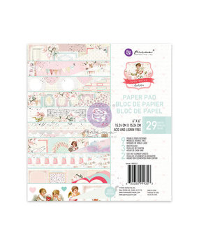 Prima Marketing Inc Love Notes 6x6 Inch Paper Pad (999353)* Prima Marketing Inc Love Notes 6x6 Inch Paper Pad (999353)*
