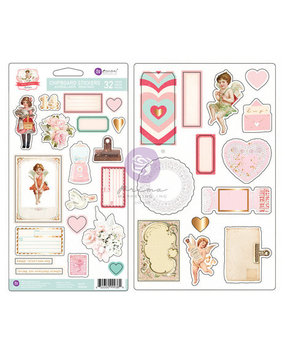 Prima Marketing Inc Love Notes Chipboard Stickers (999384)