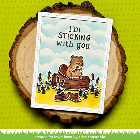 Lawn Fawn Wood You Be Mine? Clear Stamps (LF3011) Lawn Fawn Wood You Be Mine? Clear Stamps (LF3011)