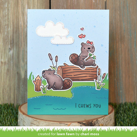 Lawn Fawn Wood You Be Mine? Clear Stamps (LF3011) Lawn Fawn Wood You Be Mine? Clear Stamps (LF3011)
