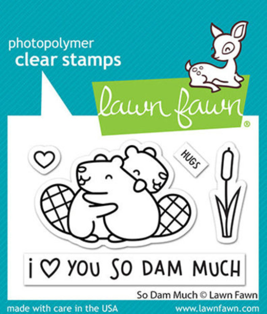Lawn Fawn So Dam Much Clear Stamps (LF3013) Lawn Fawn So Dam Much Clear Stamps (LF3013)