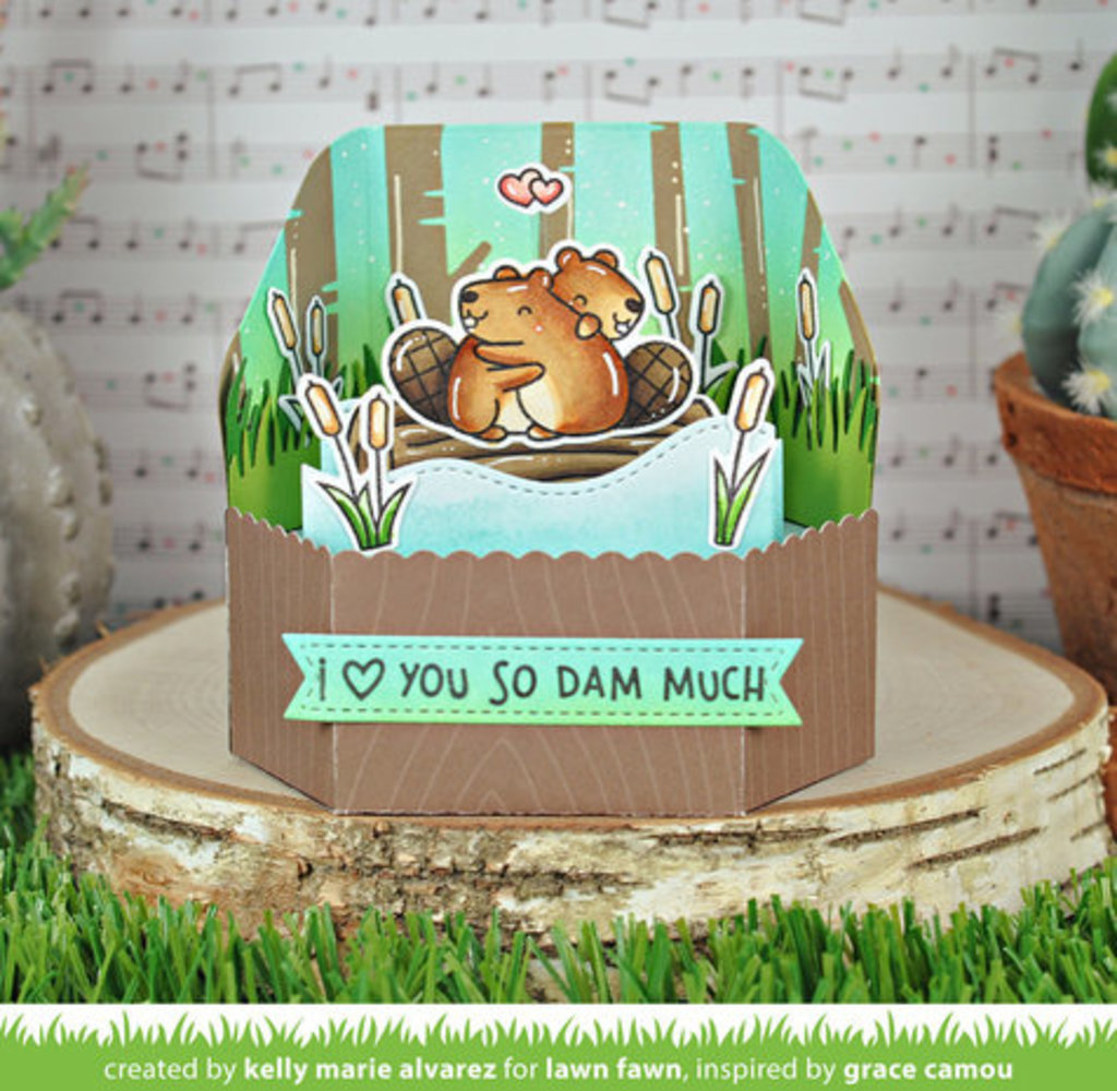 Lawn Fawn So Dam Much Clear Stamps (LF3013) Lawn Fawn So Dam Much Clear Stamps (LF3013)