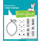 Lawn Fawn You're The Zest Clear Stamps (LF3015)