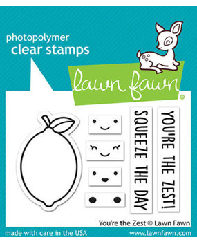 Lawn Fawn You're The Zest Clear Stamps (LF3015) Lawn Fawn You're The Zest Clear Stamps (LF3015)