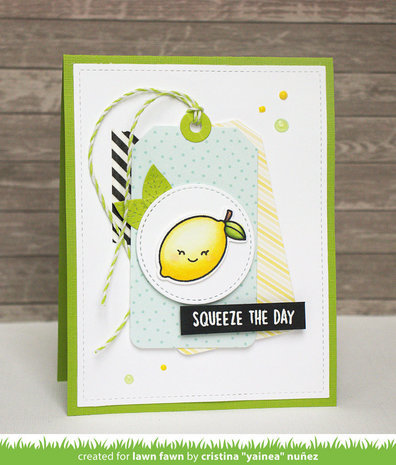 Lawn Fawn You're The Zest Clear Stamps (LF3015) Lawn Fawn You're The Zest Clear Stamps (LF3015)