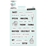 Creative Craftlab Friendz Clear Stamps Special Friend (CCL-FR-STAMP337)