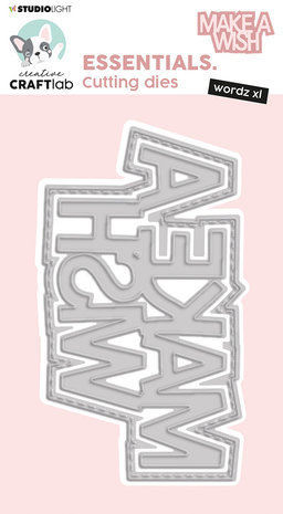 Creative Craftlab Essentials Dies Wordz XL Make a Wish (CCL-ES-CD470)